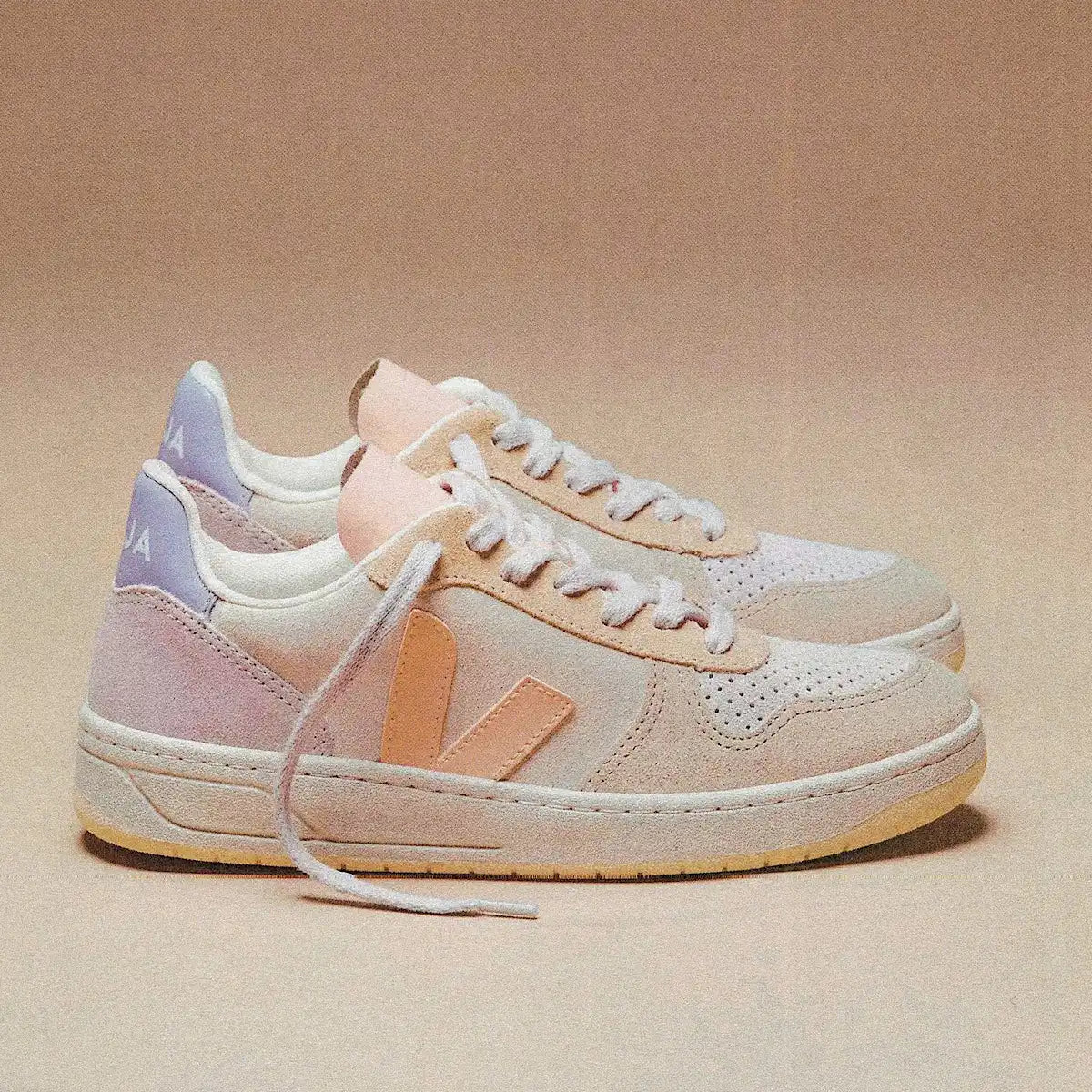 V-10 SUEDE MULTICO PEACH