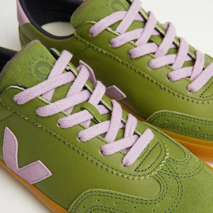 VOLLEY LEATHER VEJA X MAKE MY LEMONADE KIWI ORCHID
